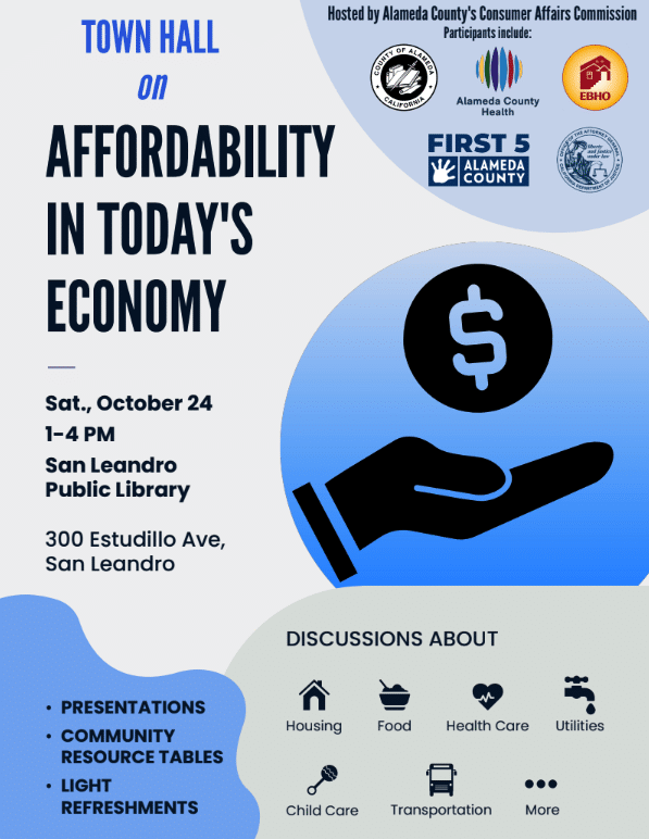 Consumer Affairs Commission to host town hall on affordability