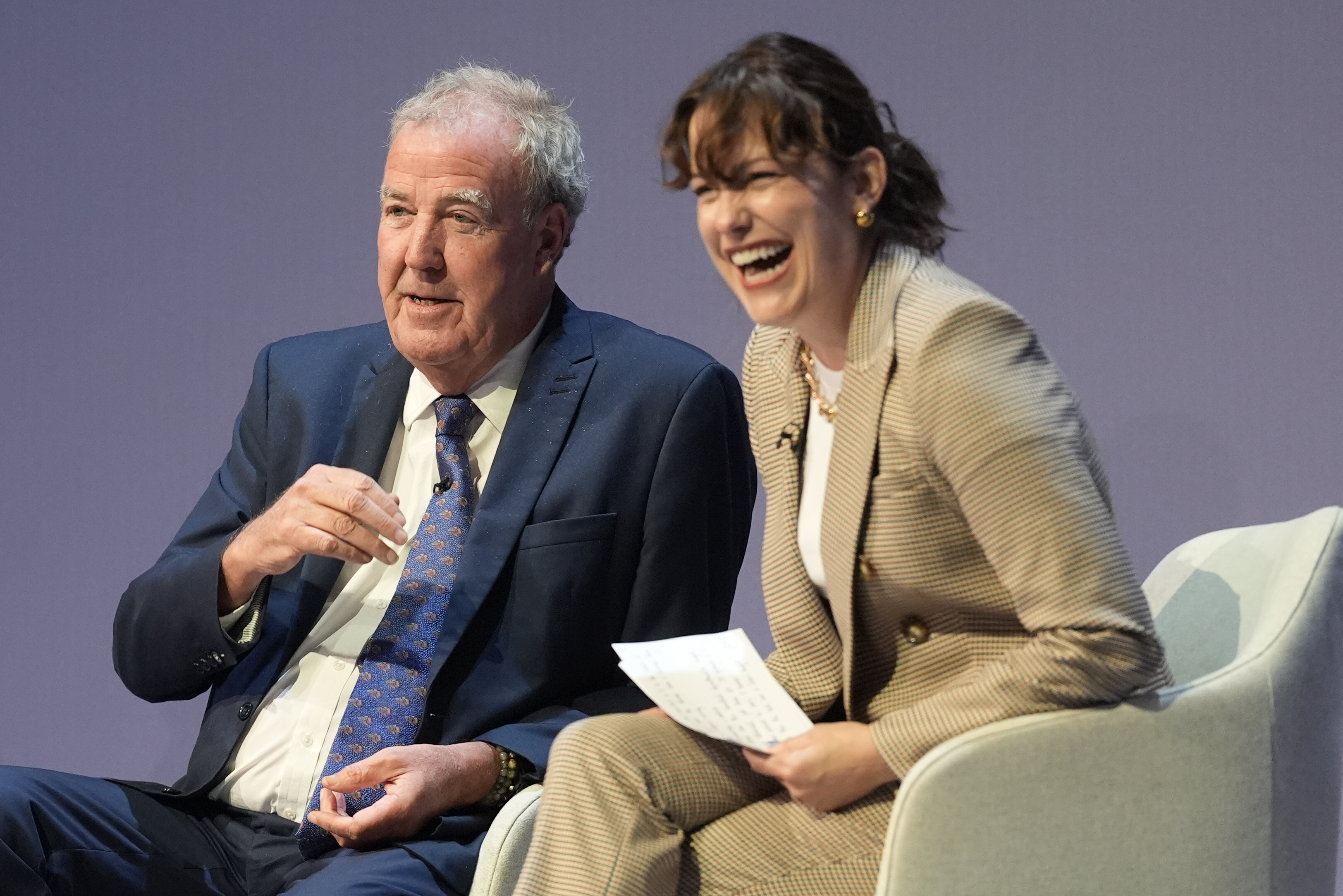 Clarkson tells Tory conference farmers being attacked 'from everywhere'