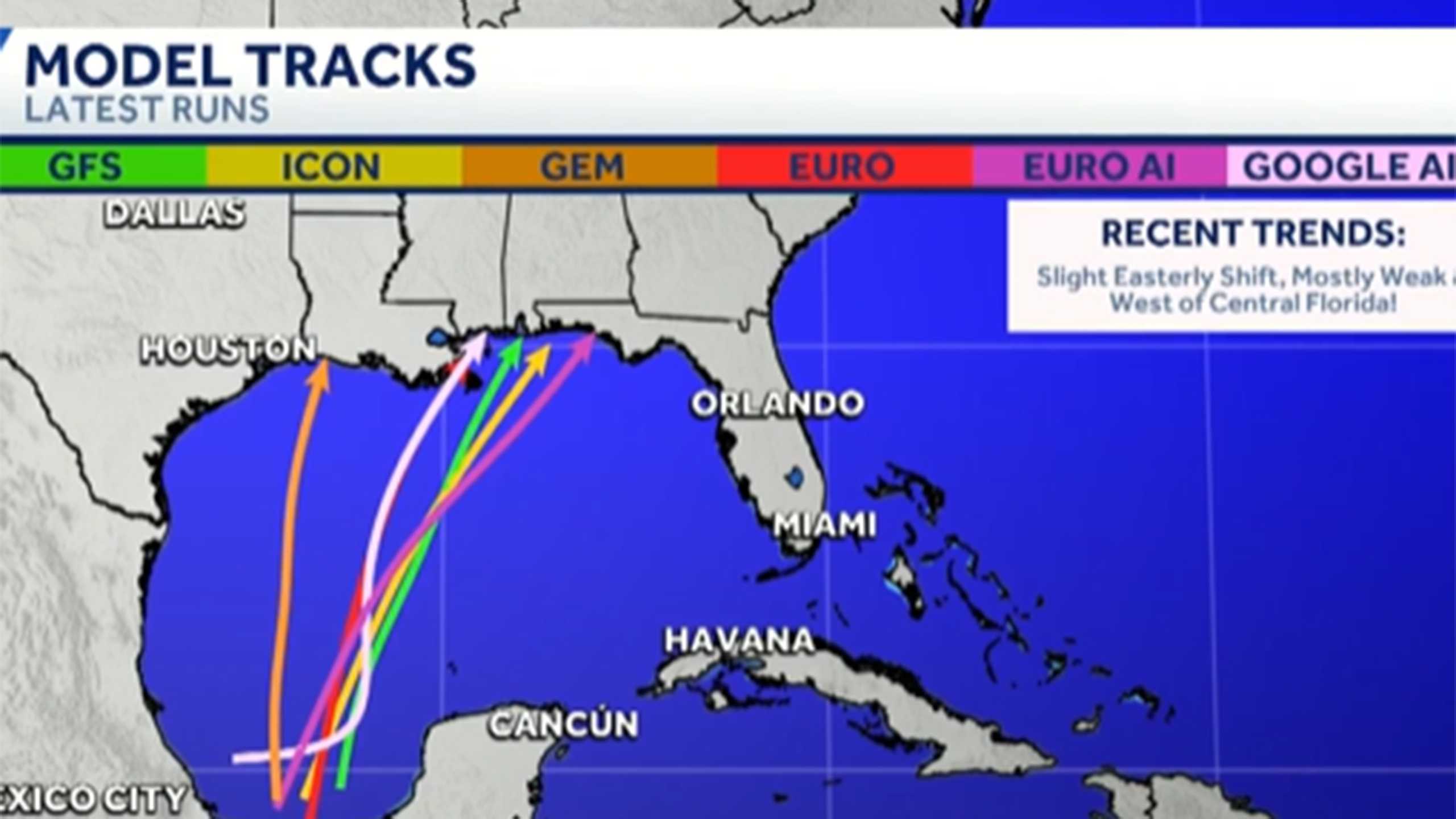 Tropical depression likely to form in Gulf this week