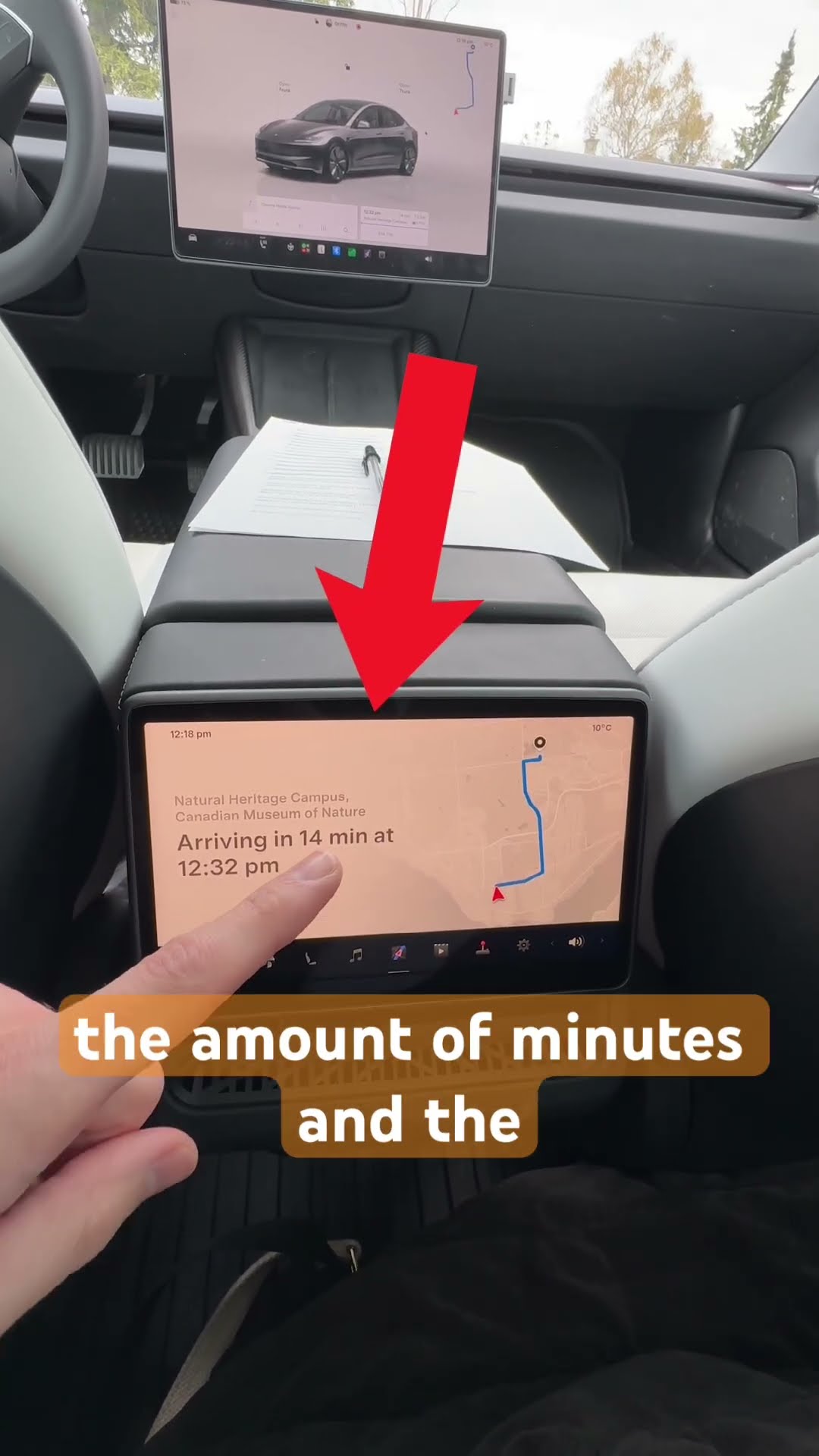 Tesla's rear screen navigation update is a game changer!