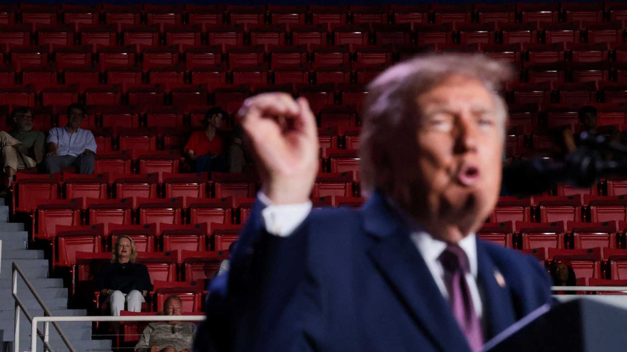 Trump explodes at New York Times over 'empty seats' at rally