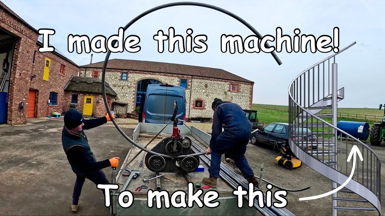 I used it to make a spiral handrail