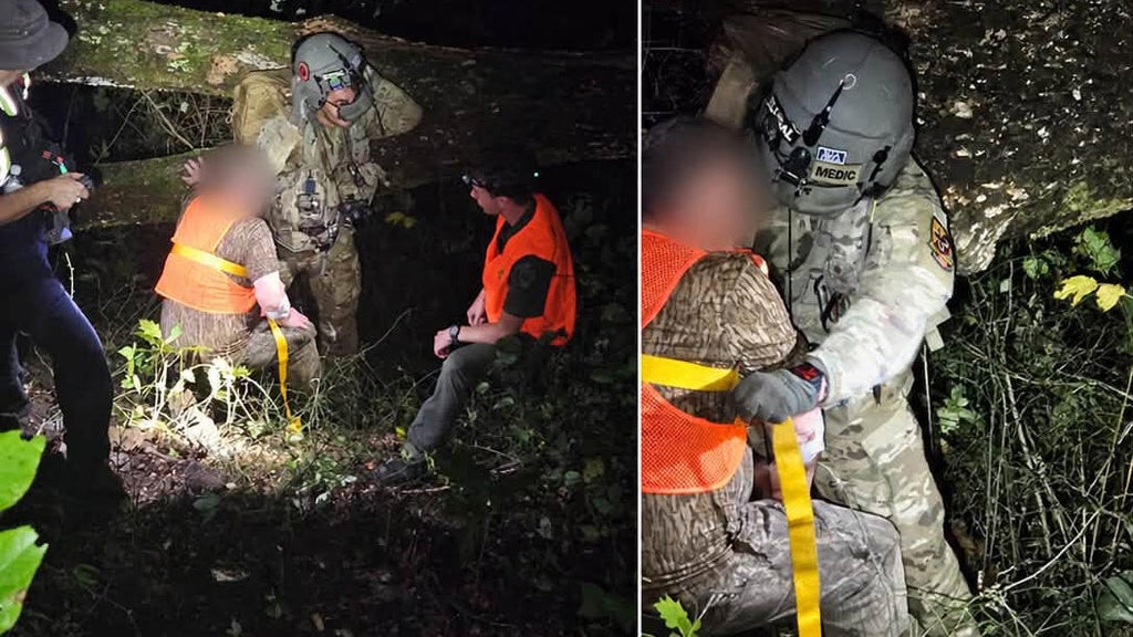 Lost hiker rescued from ravine by helicopter in Georgia's remote ...