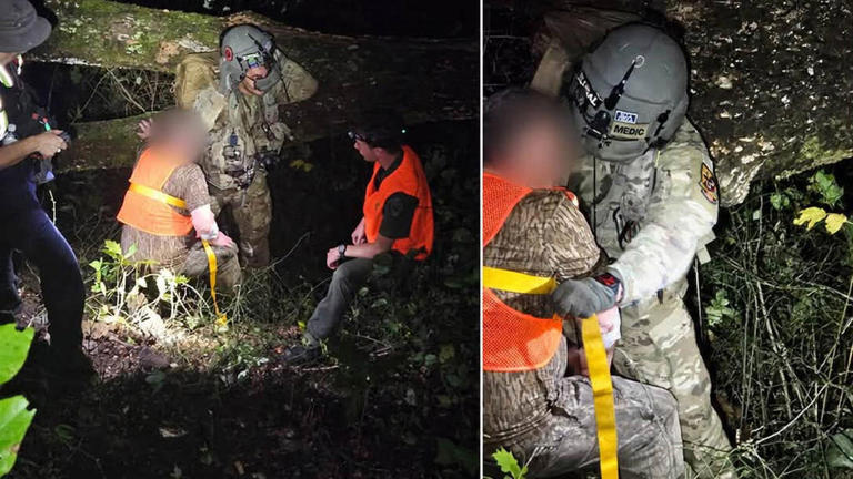 Lost hiker rescued from ravine by helicopter in Georgia's remote ...