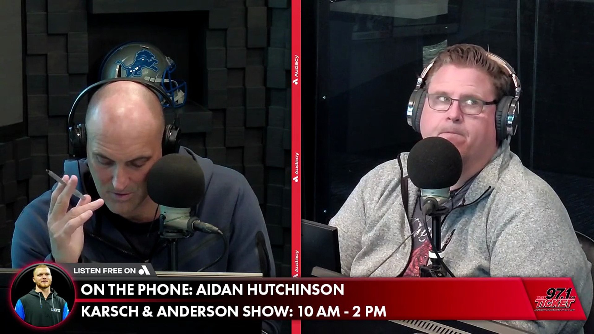 Aidan Hutchinson calls in to talk Lions loss to Panthers and the ...