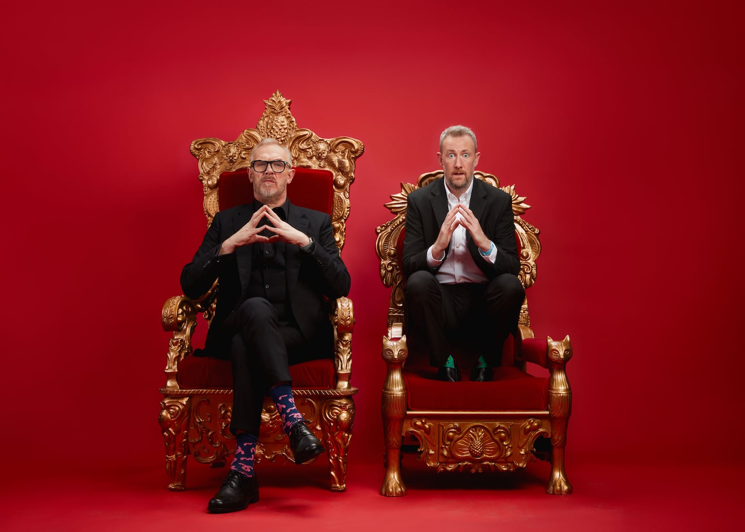 Greg Davies and Alex Horne announce Taskmaster’s first live UK show