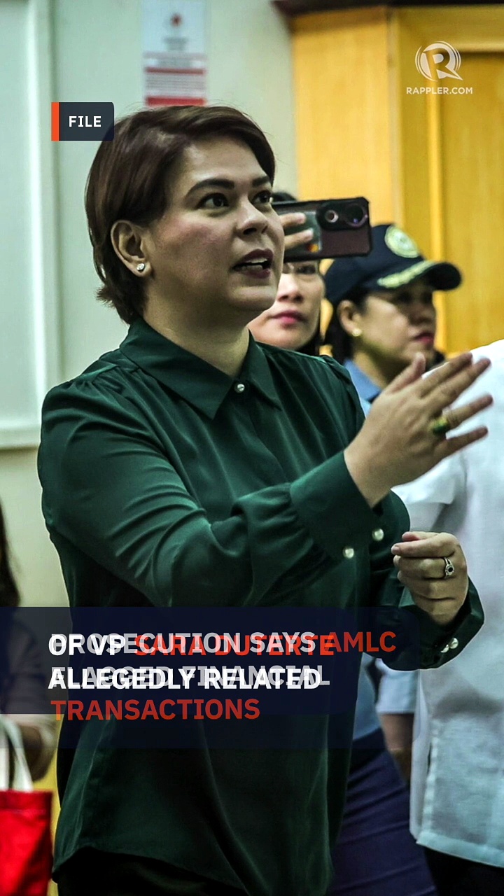 Flagged transactions of Sara Duterte 'linked' to flood control, drugs ...