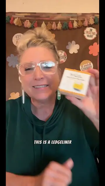 Teacher hack using this clever LegiLiner handwriting stamp