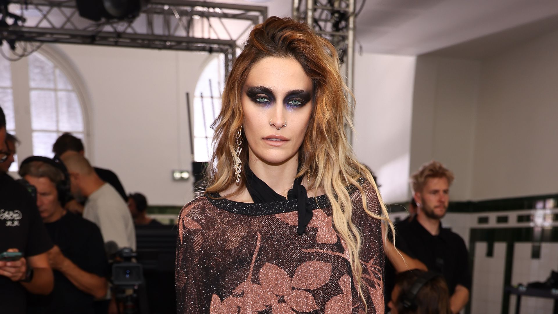 Paris Jackson’s smoky eye just took goth glam to a new level