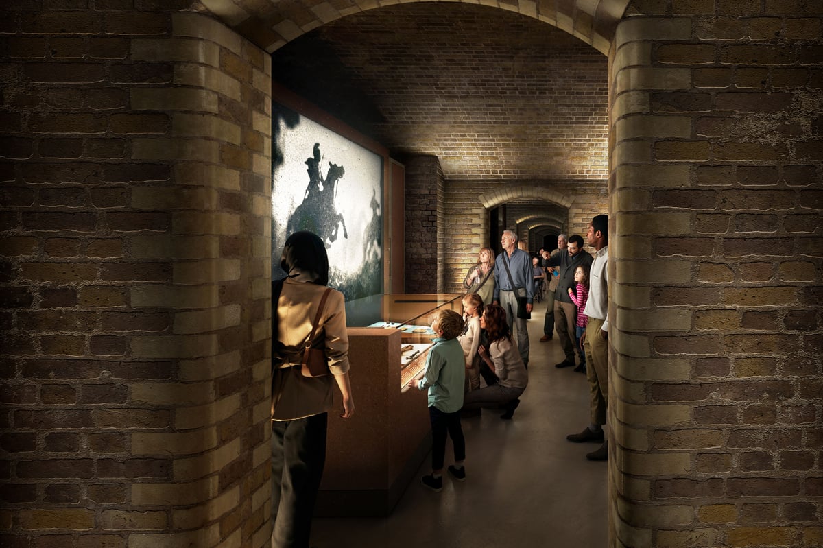 First London museum exhibit to be held in rediscovered underground vaults