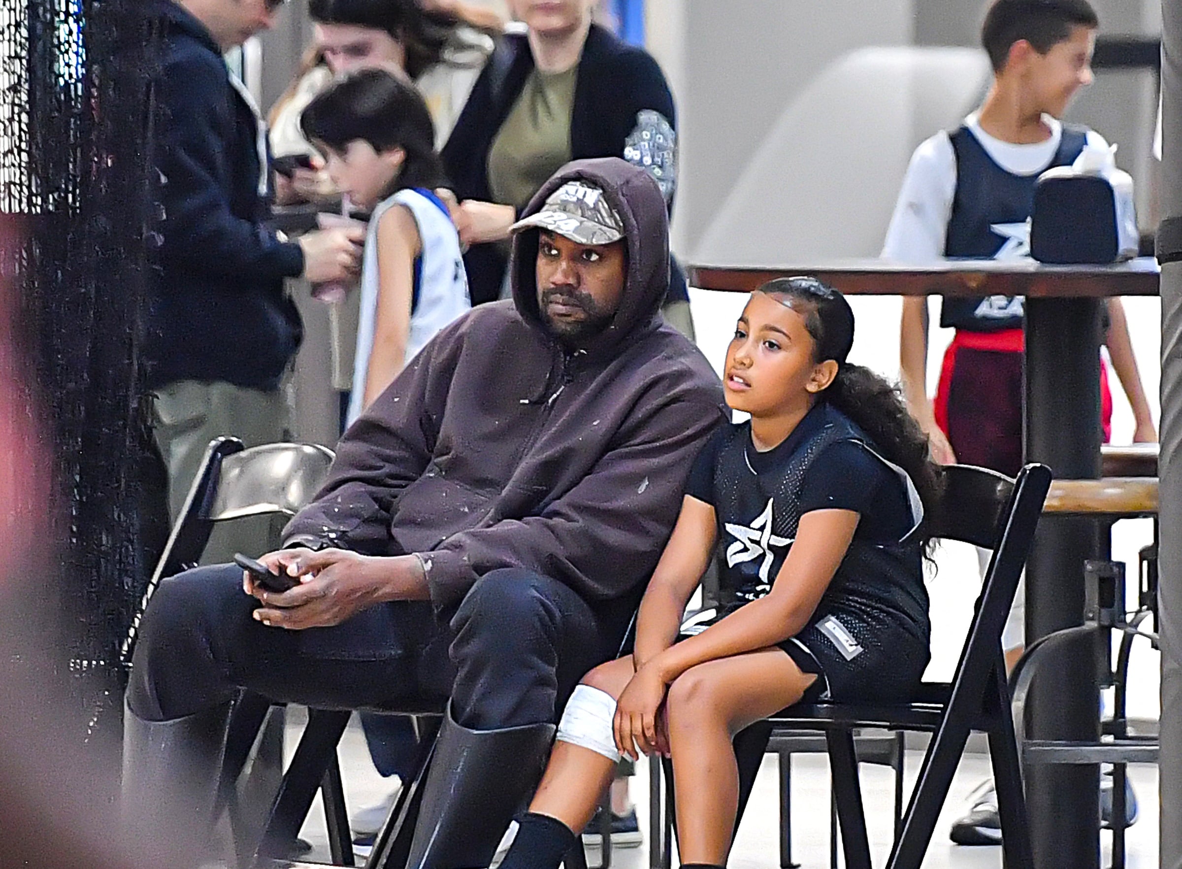 Kanye West’s 13-year-old daughter North turns heads with metal grills ...