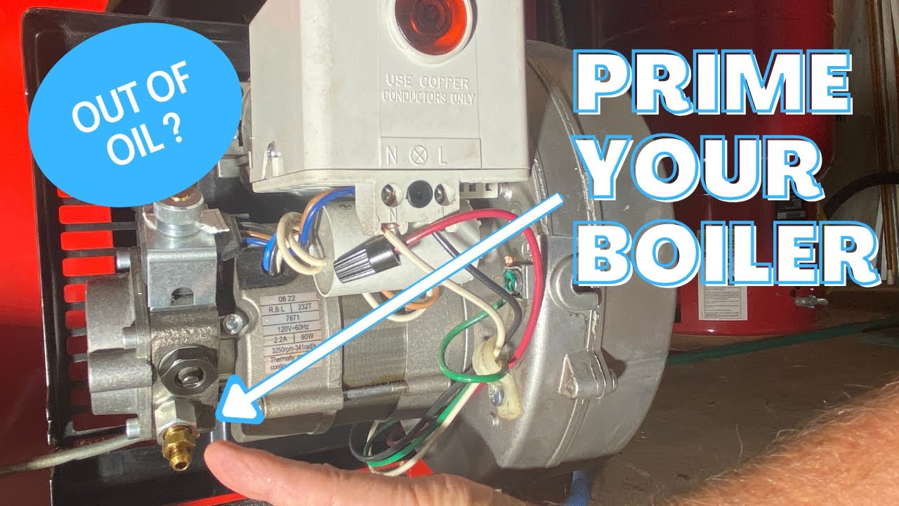 Prime oil boiler in 5 minutes 🔧