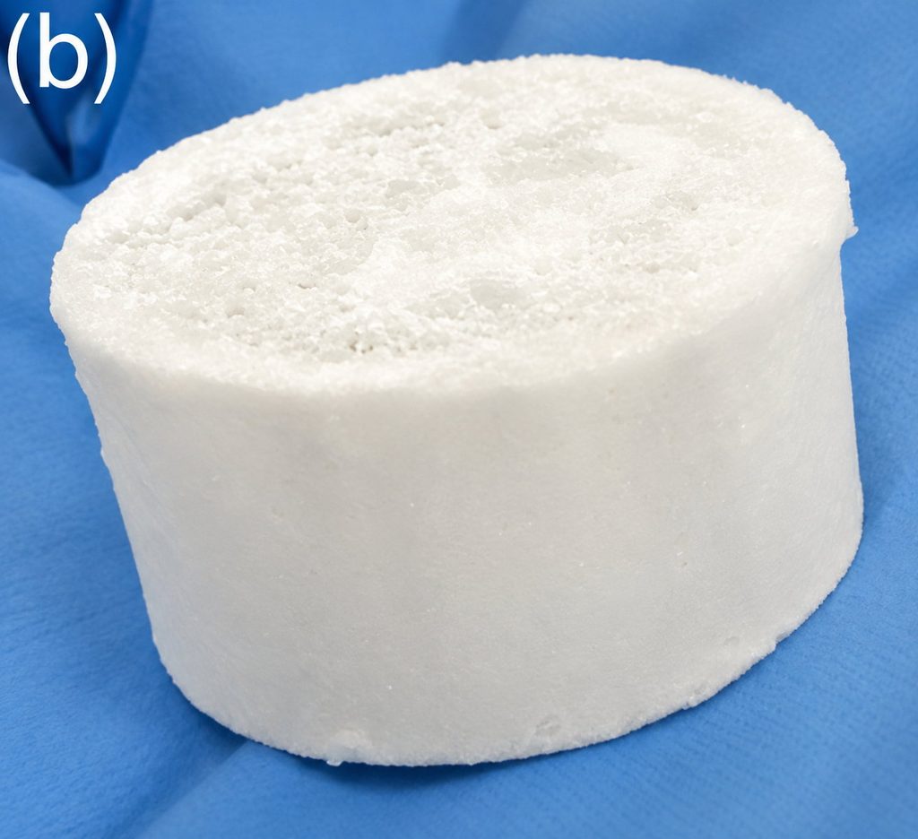 Super ice 10 times stronger, bends instead of shattering
