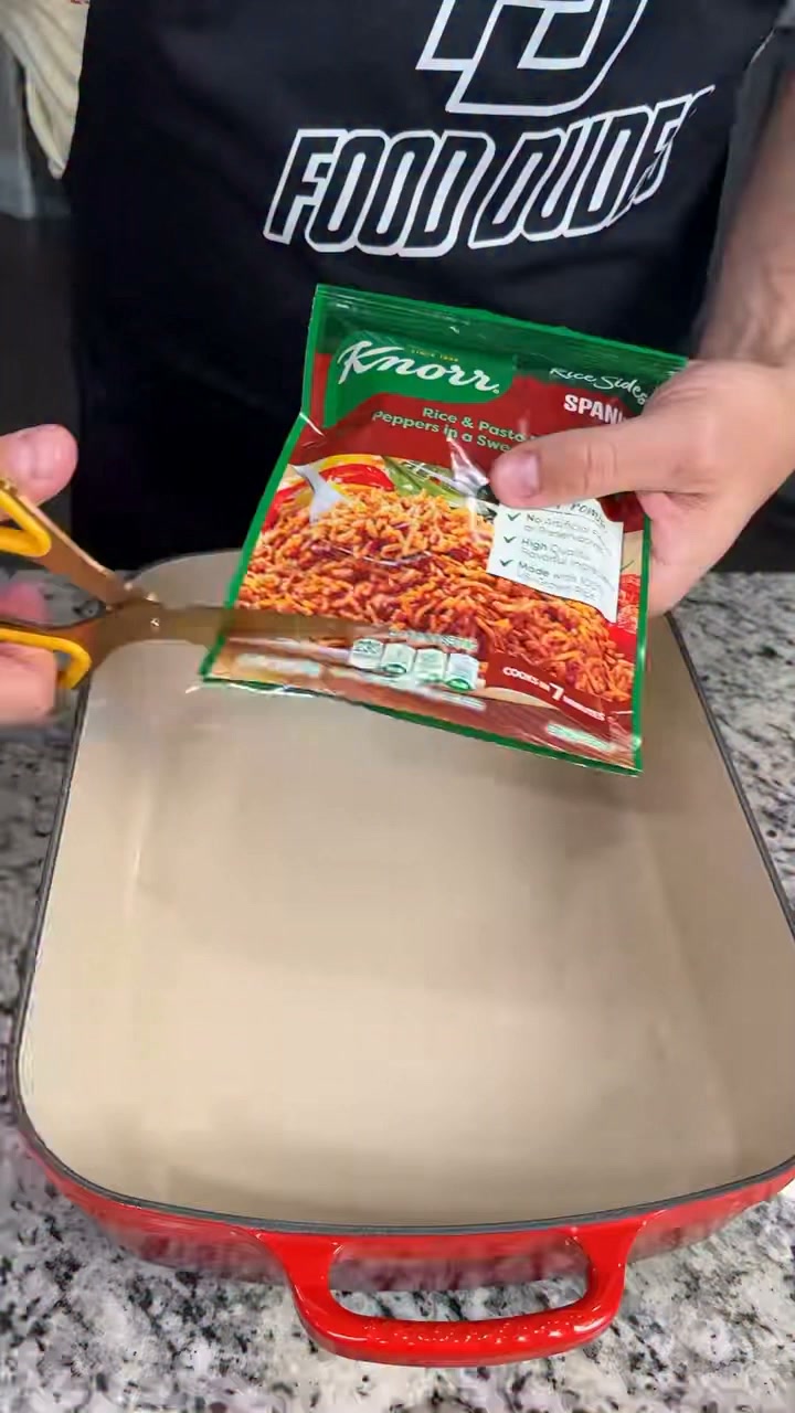 Easy Mexican chicken and rice casserole