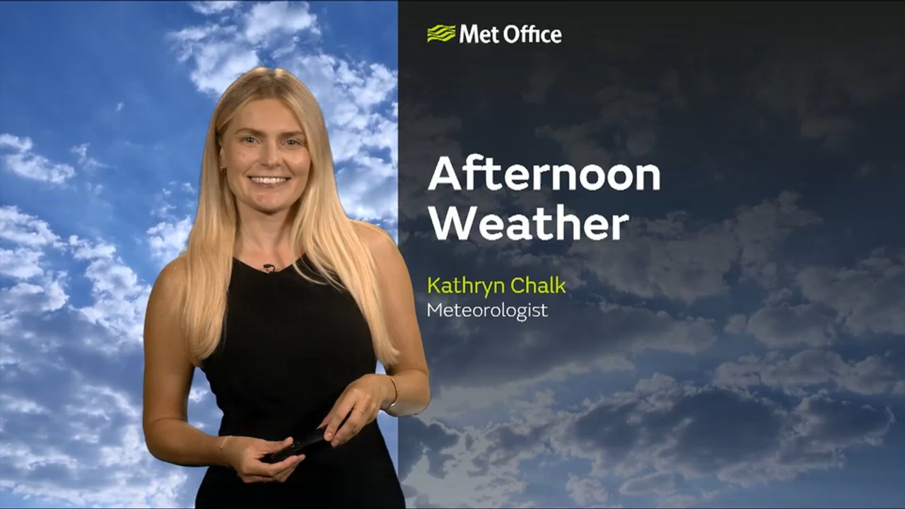 Met Office Sunday afternoon weather forecast 05/07/2026