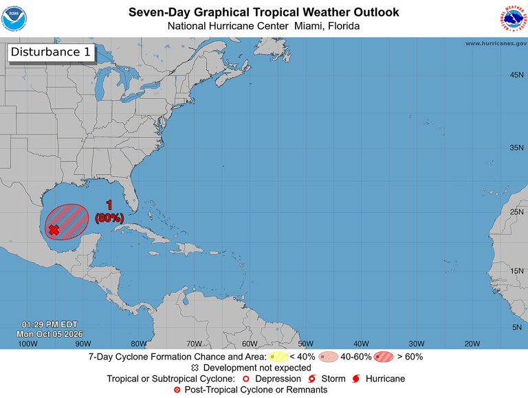 Invest 92L likely to become tropical depression. See Florida impacts