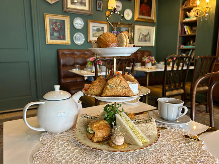 English-style tea room in Boston offers 'complete departure' from city life