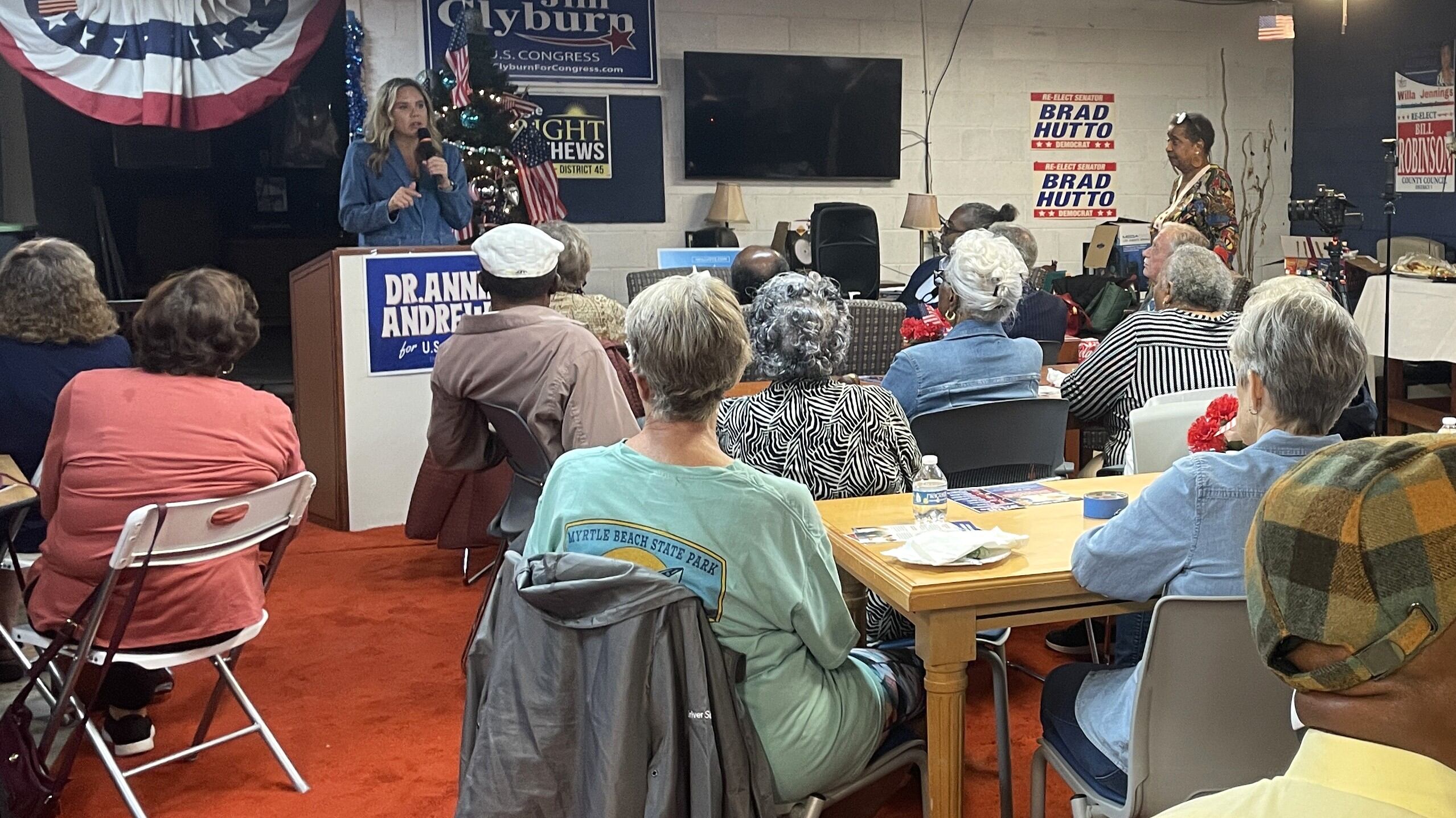 US Senate candidate Dr. Annie Andrews visits Allendale County