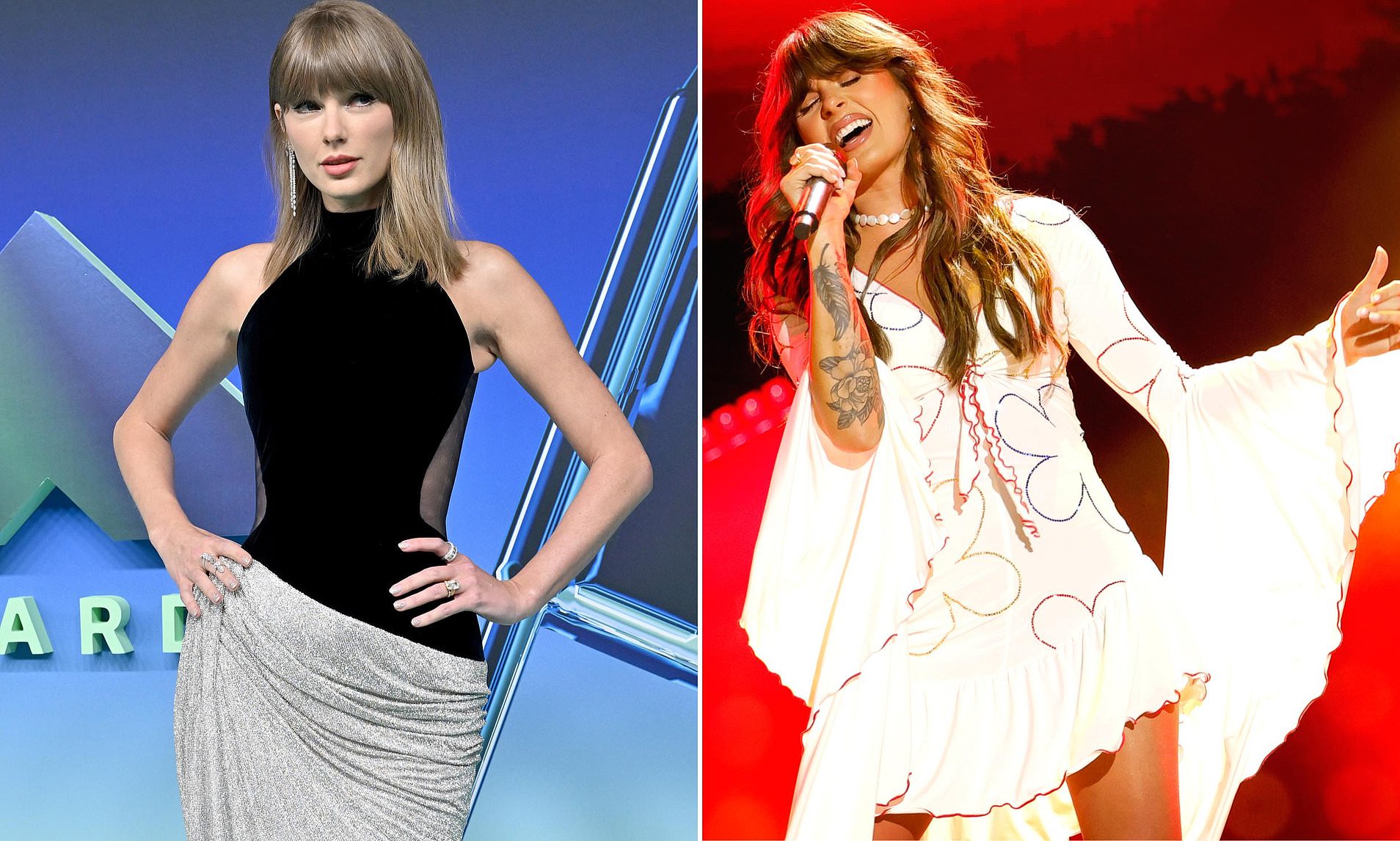 Taylor Swift finally ends Ella Langley's 24-week chart topping streak
