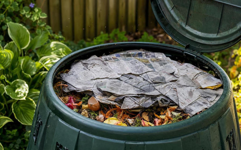 Le journal peut-il empêcher les moucherons de sortir du compost