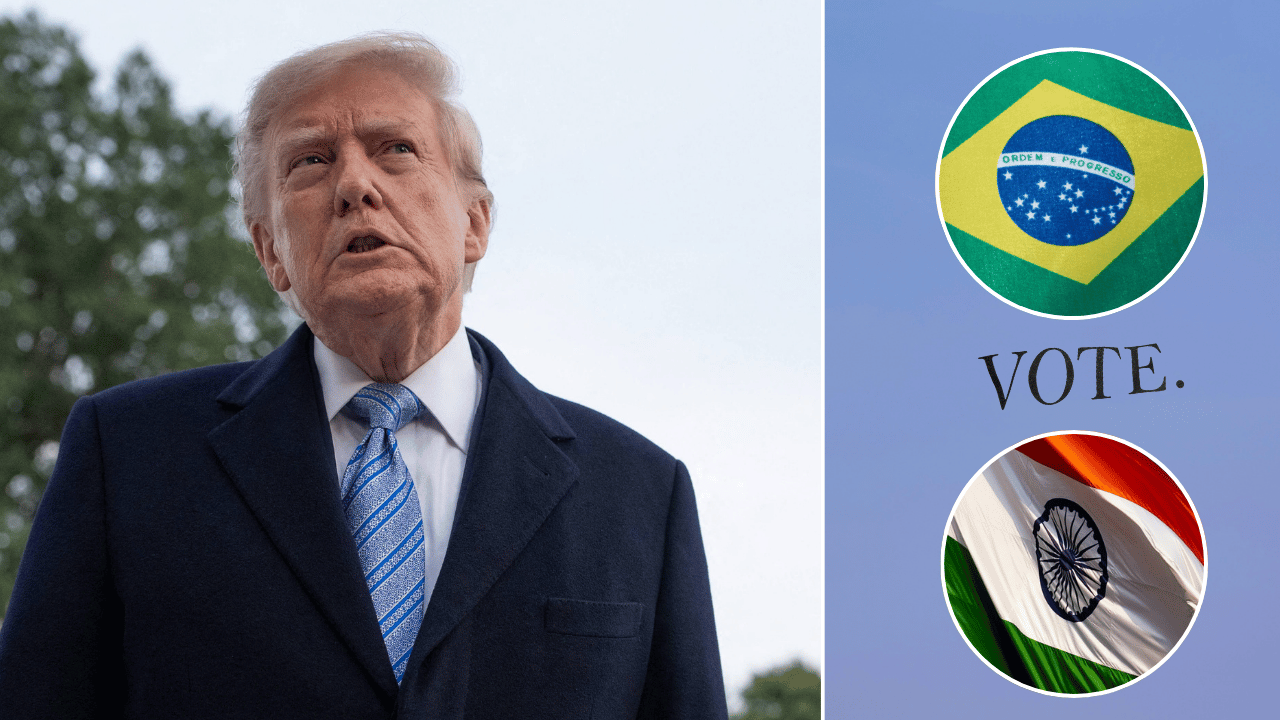Donald Trump mixes up India and Brazil in social media blunder as he ...