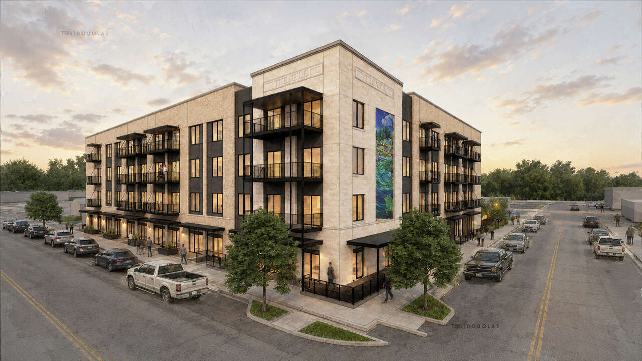 Sleek $20M condo project breaks ground in one of Texas' historic downtowns