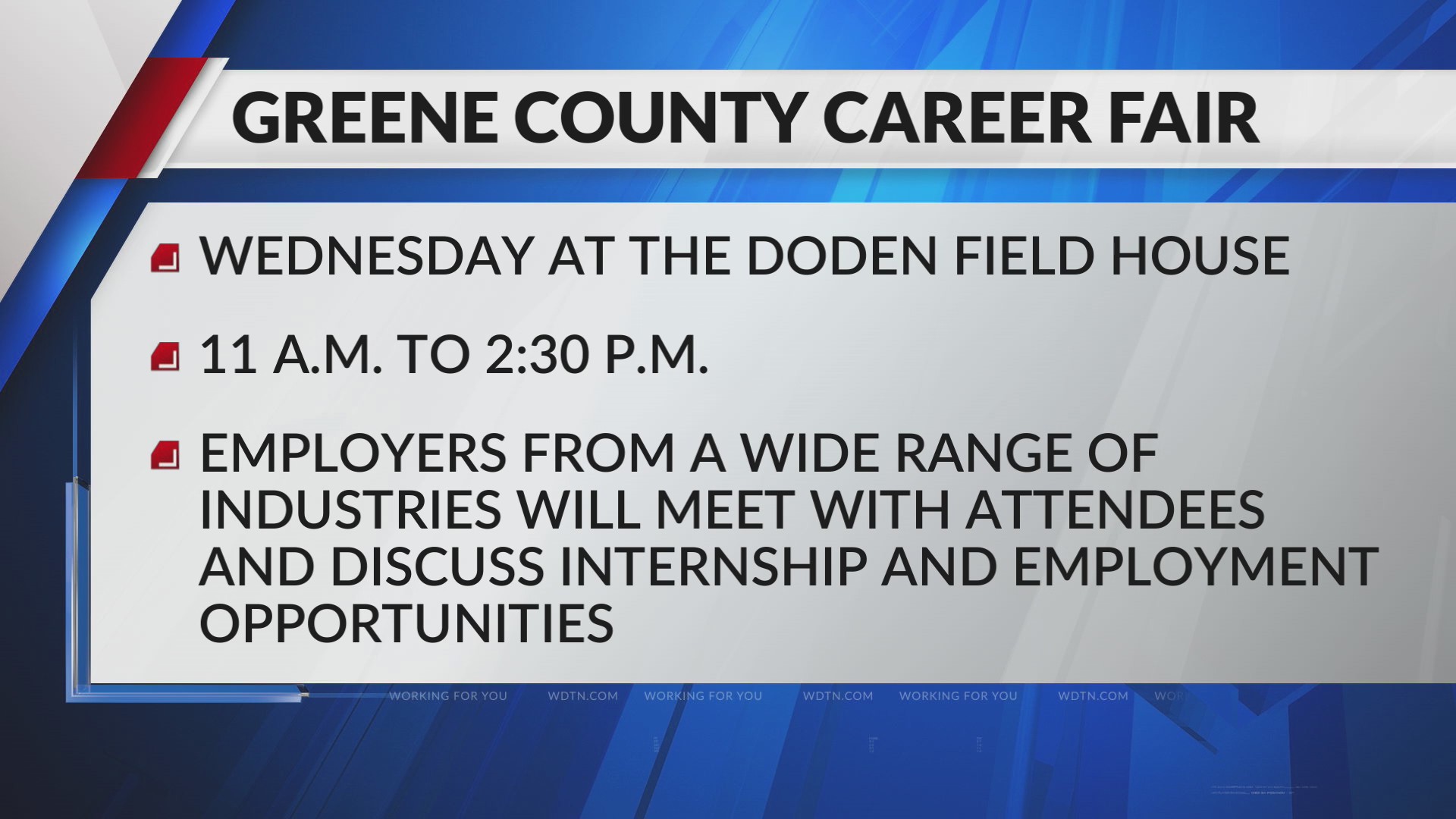 Greene County career fair