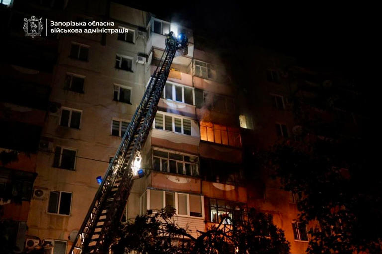Russia strikes high-rise in Ukraine's Zaporizhzhia, casualties feared