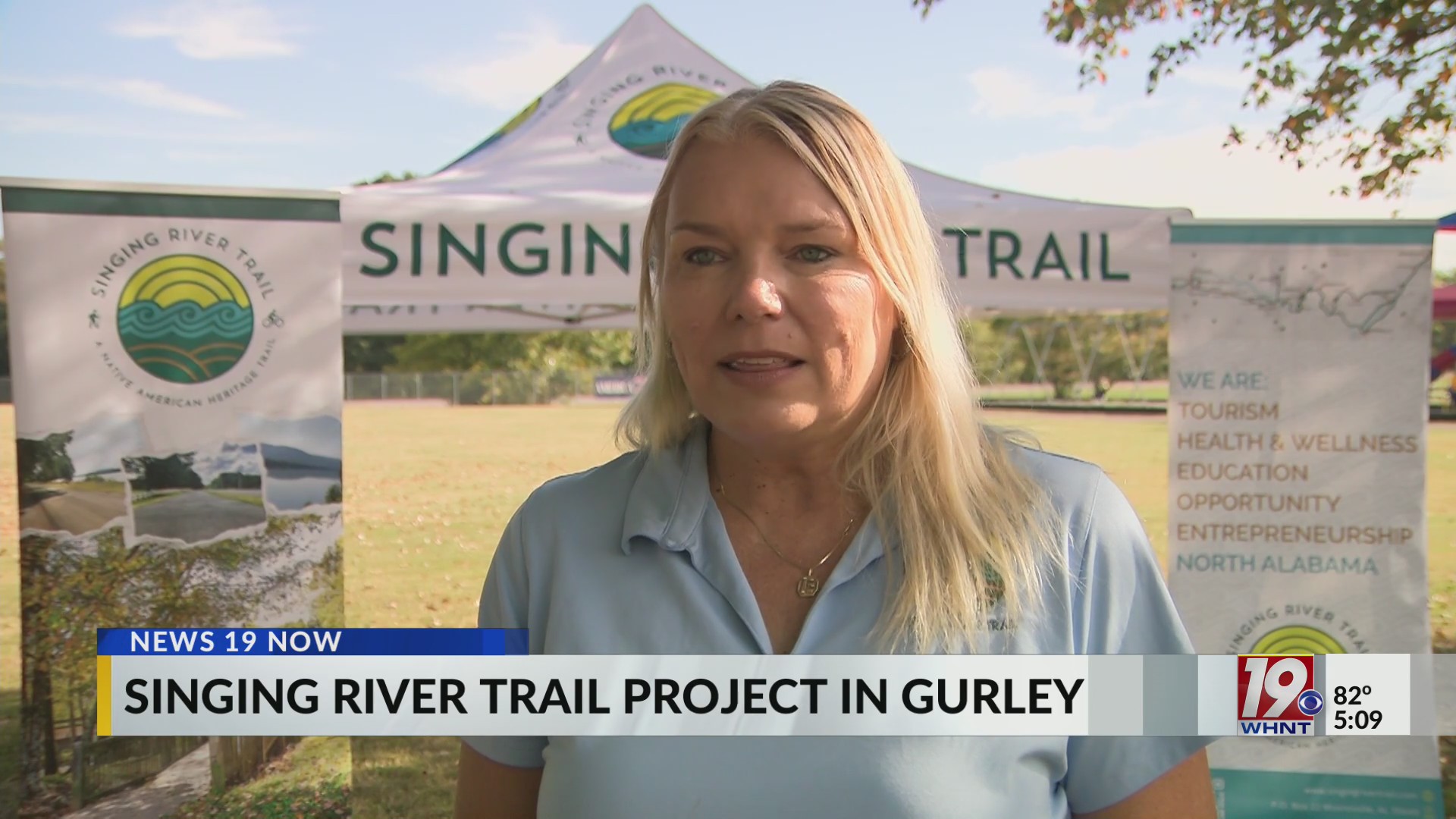 Singing River Trail project in Gurley | Oct. 5, 2026 | News 19 at 5:00
