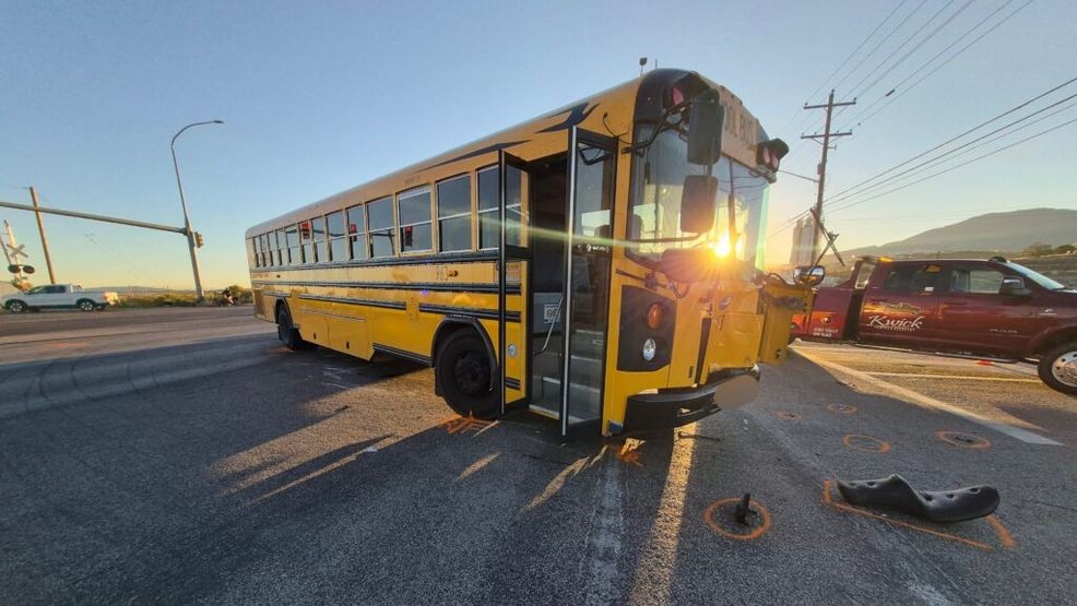 One killed in crash involving school bus, motorcycle near Cedar City ...