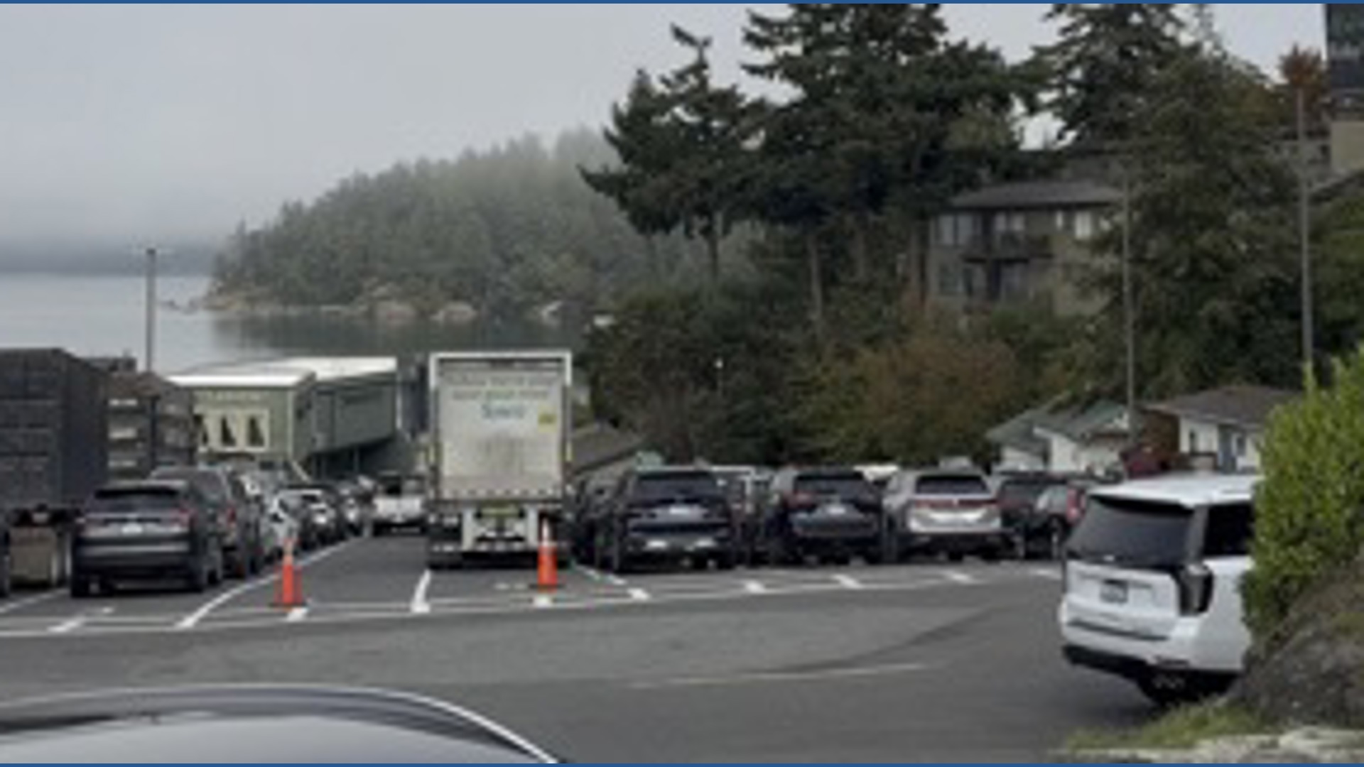 Ferry delays on Friday Harbor Monday