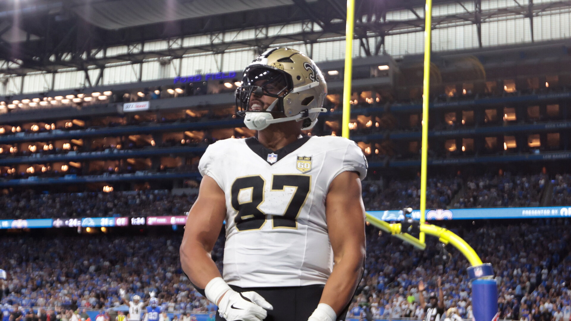 Monday Night Football: Saints TE Noah Fant is inactive; Falcons LB ...