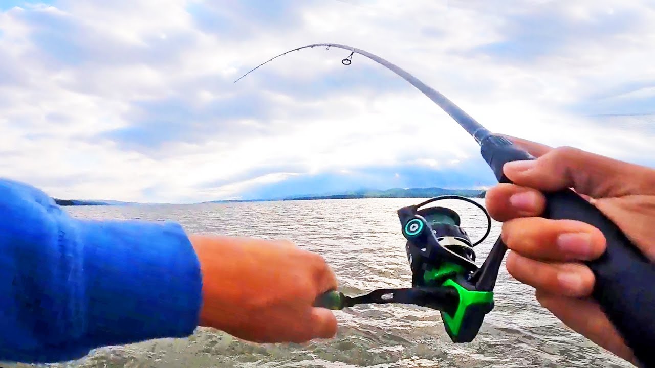 Big bass fishing on famous Lake Guntersville