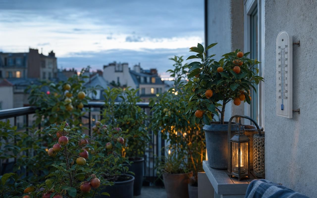 Arbres fruitiers en pot : si la nuit descend à cette température, vous ...