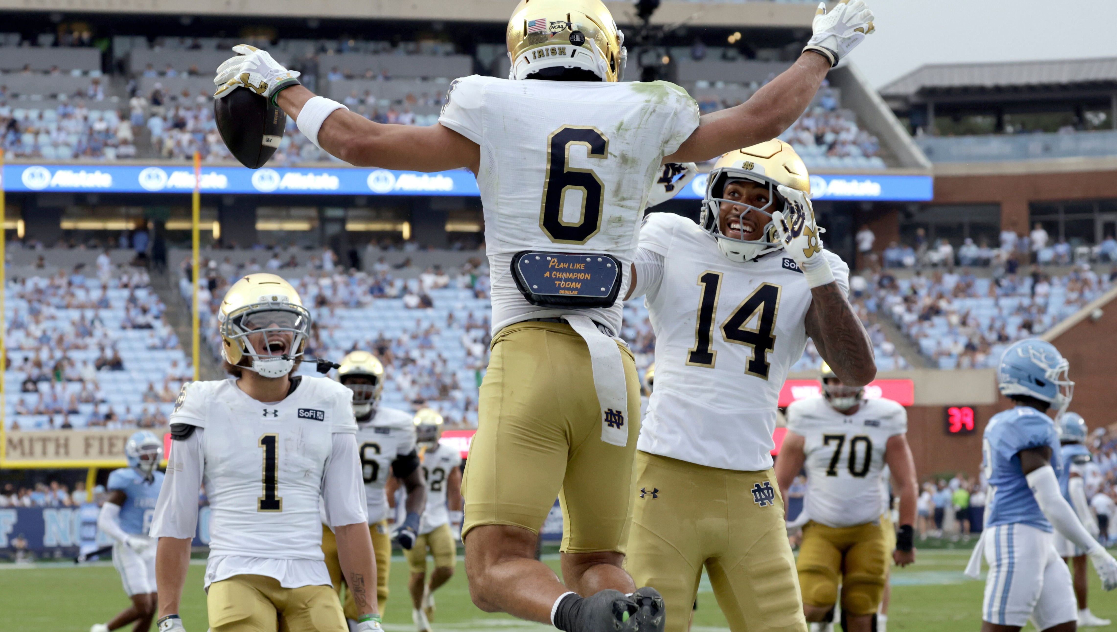 Marcus Freeman discusses response to adversity, Jonaz Walton’s growth ...