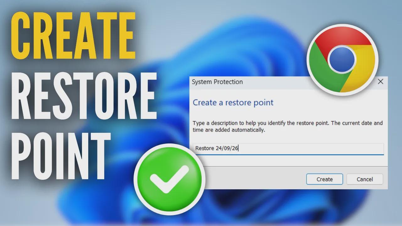 How To Create Restore Point In Windows 11