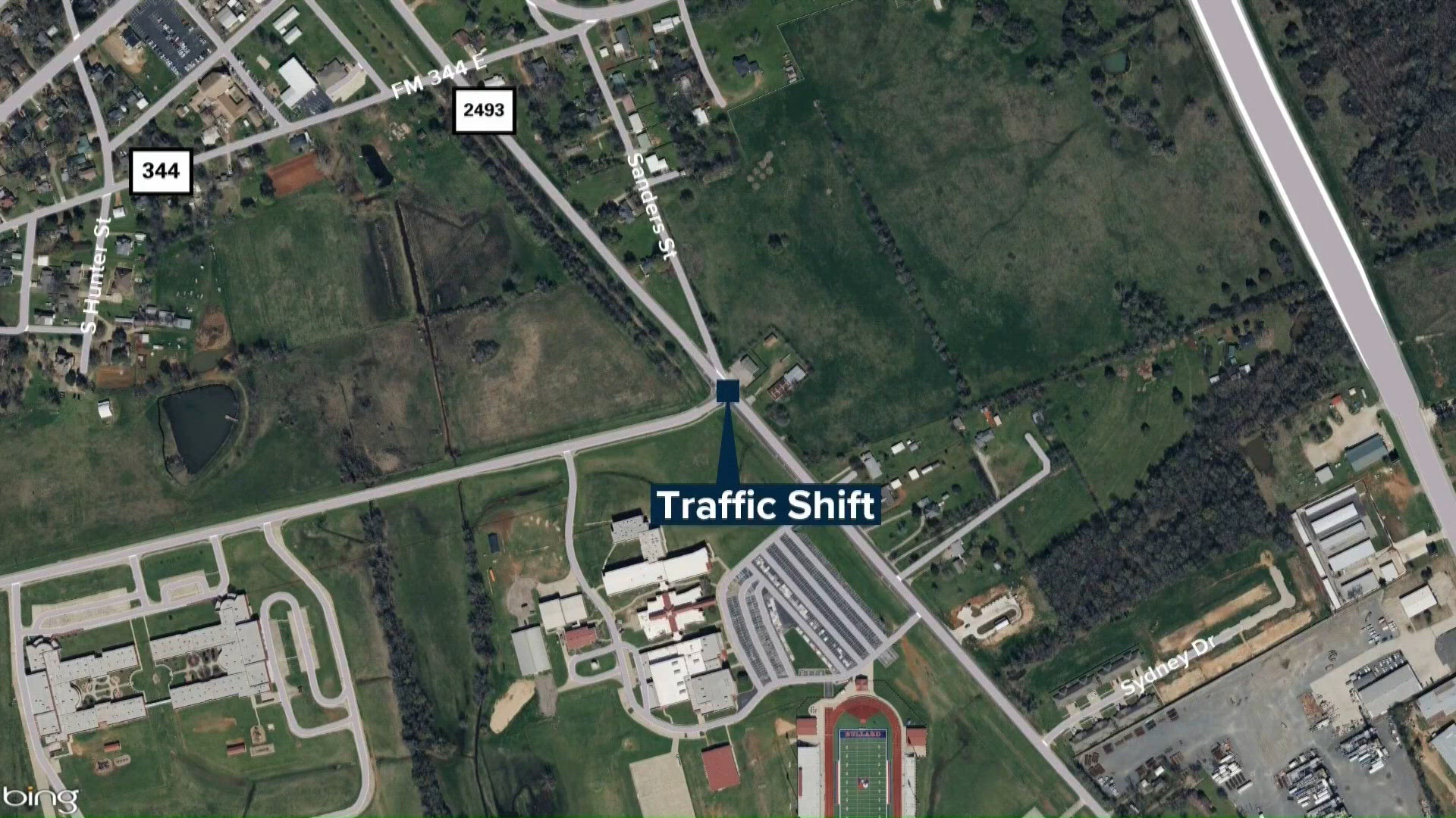 Bullard drivers face new traffic pattern as FM 2493 intersection opens
