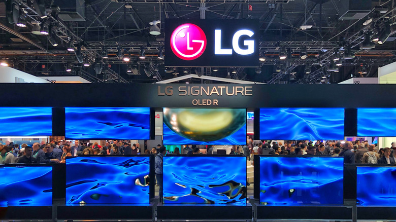 How many years of software updates do LG smart TVs typically get?