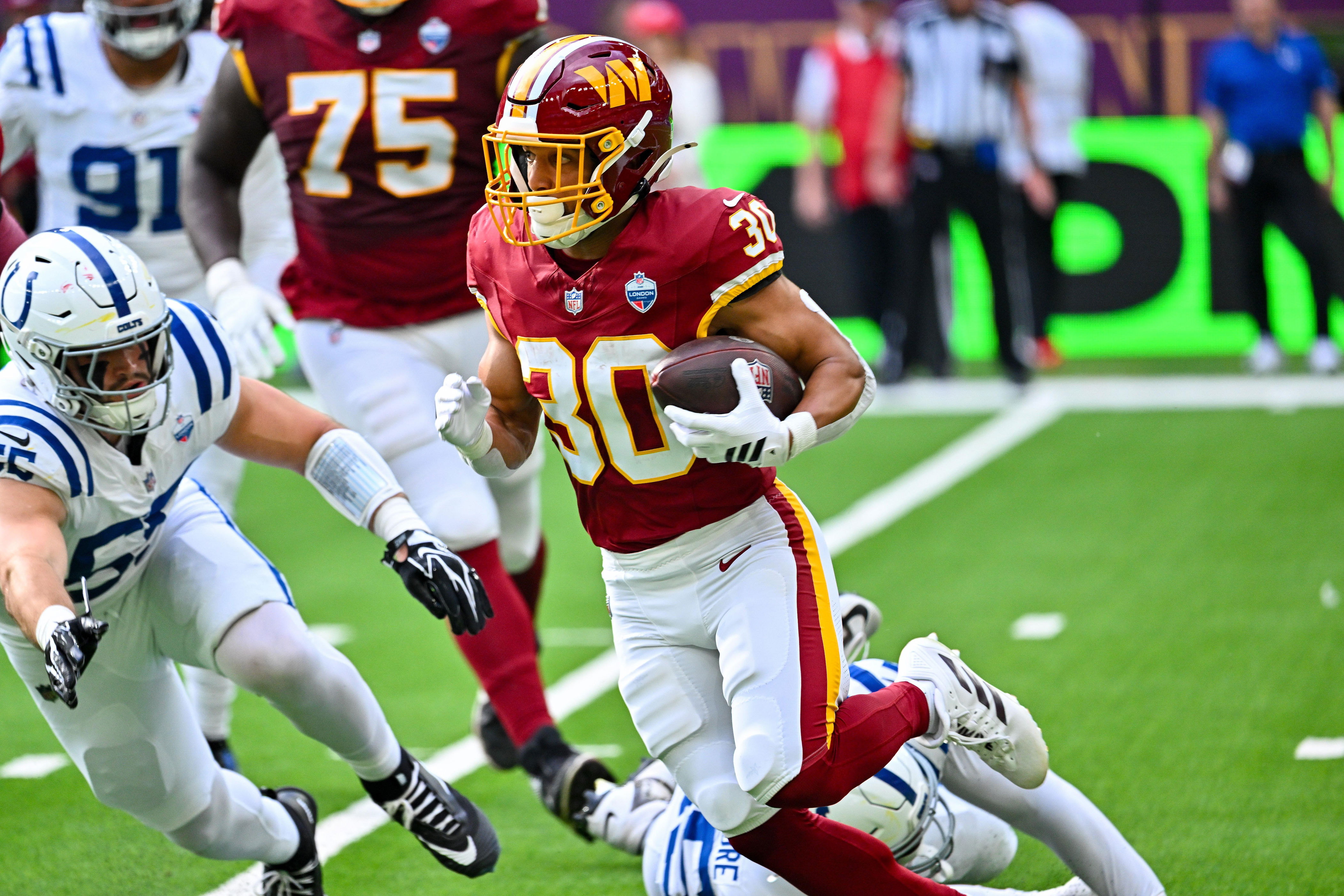 Seahawks poaching Commanders rookie running back off practice squad