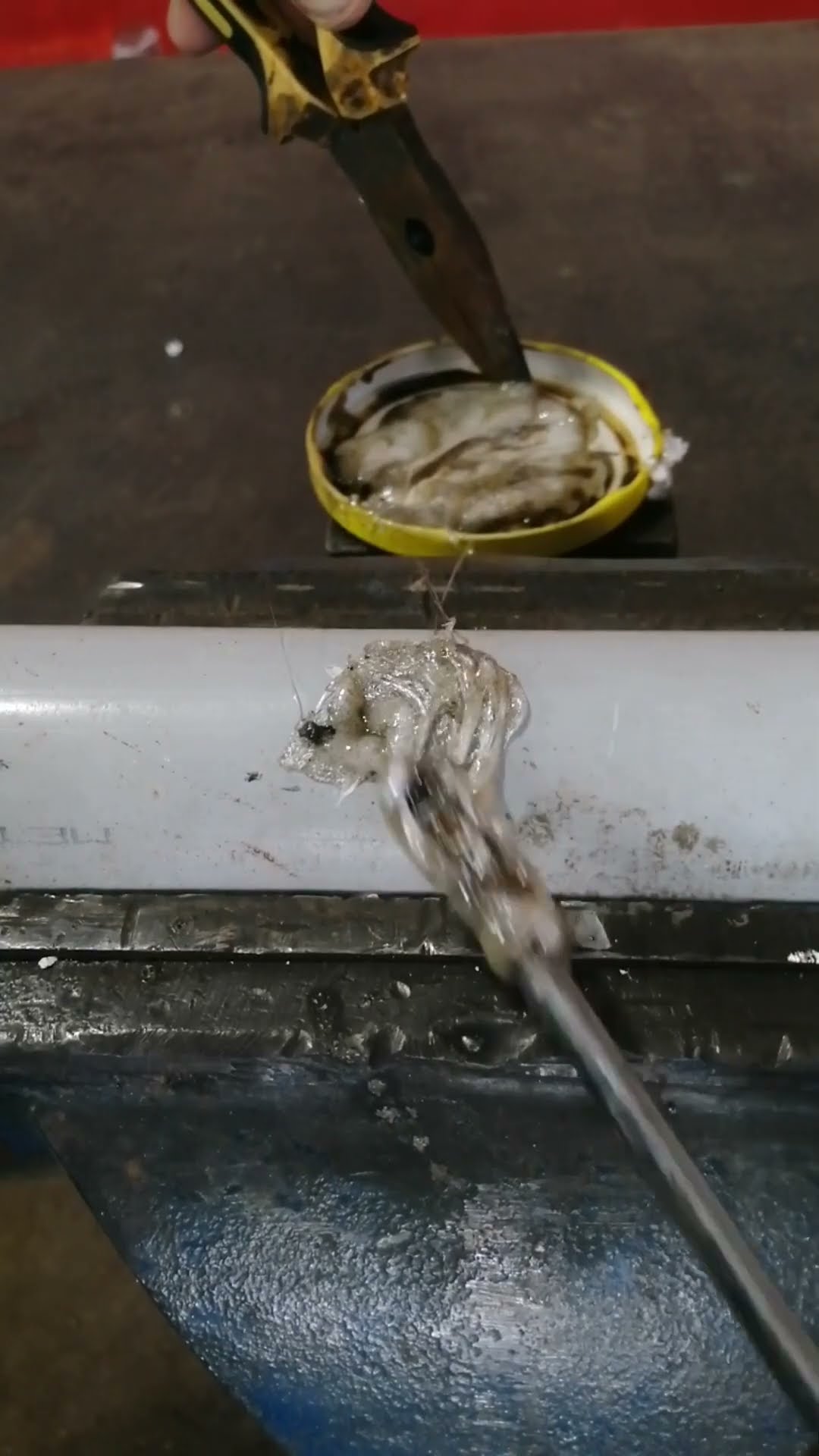 PVC pipe welding