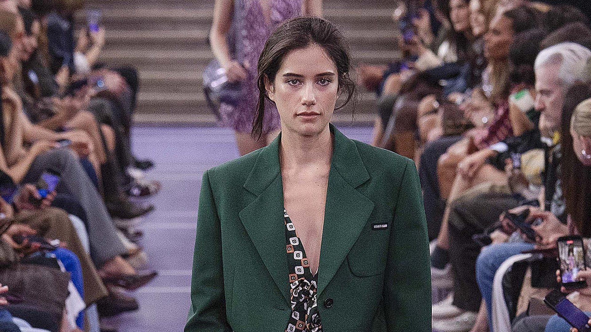 John Travolta's daughter Ella Bleu wows in Paris Fashion Week runway debut
