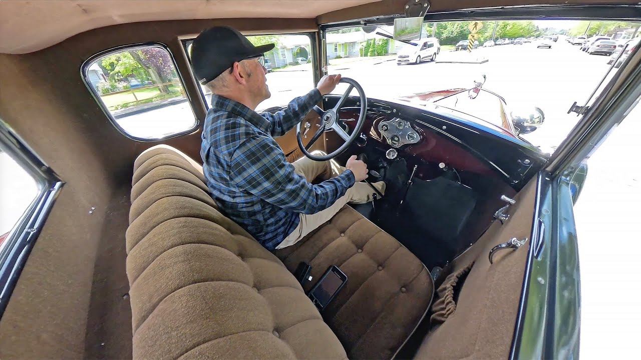 1931 Ford Model A returns to the road for a test drive