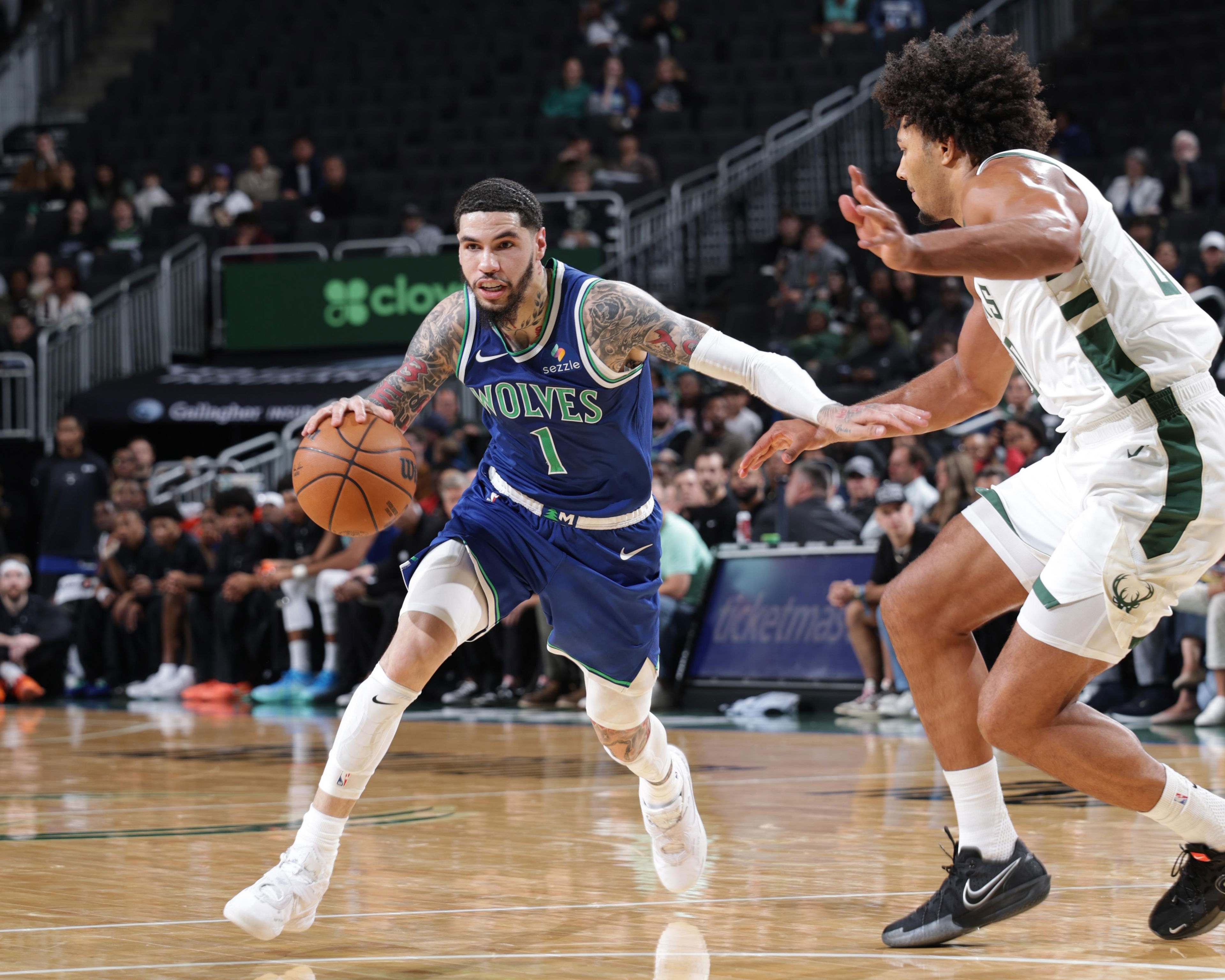 Timberwolves 116, Bucks 97: Basketball is back, baby!