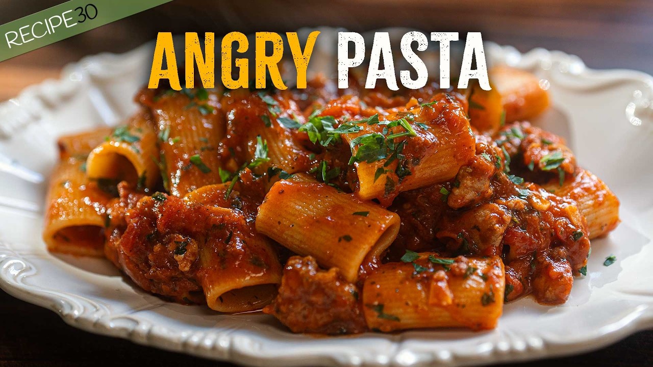 Pantry arrabbiata that actually hits 🔥