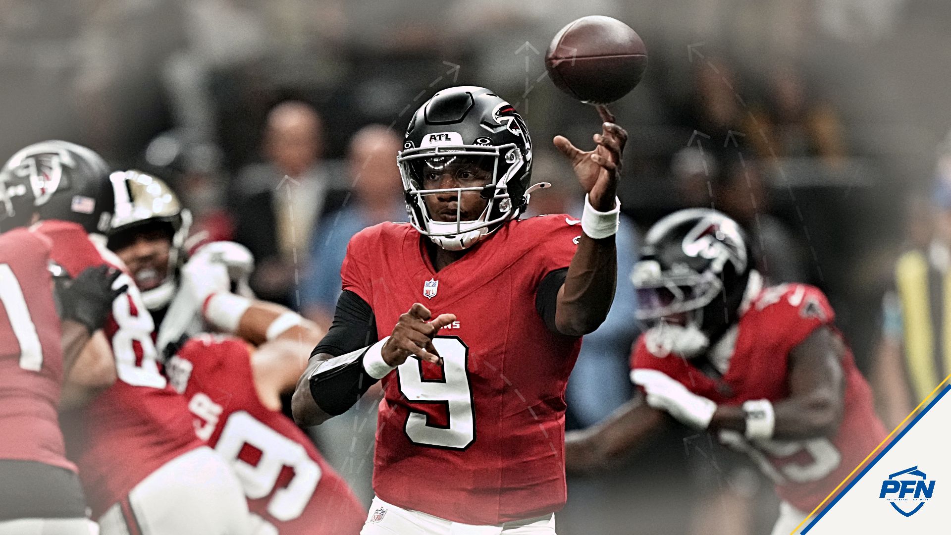 Light years better with Michael Penix Jr., NFC South is unpredictable ...