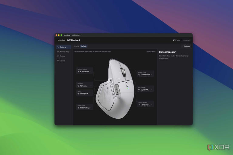 I ditched Logitech's official app for OpenLogi, and my MX Master 4 ...