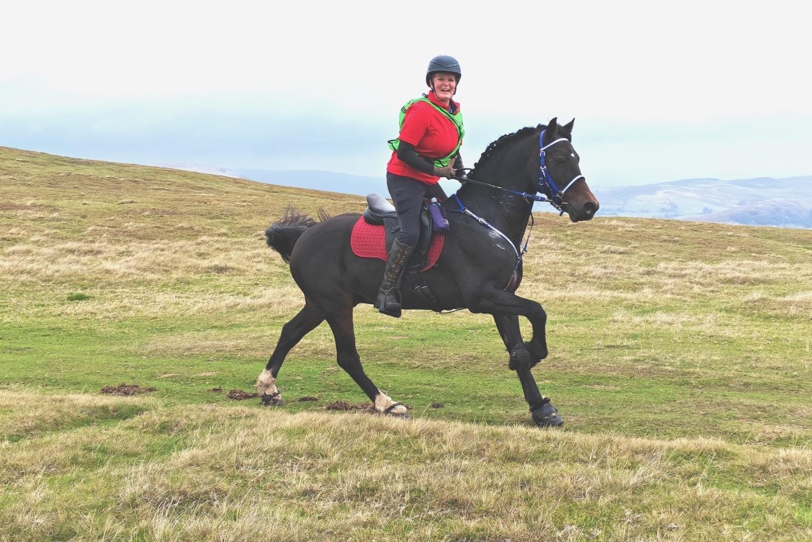 Northamptonshire rider Vanessa and 'lovely boy' Sparkle celebrate ...
