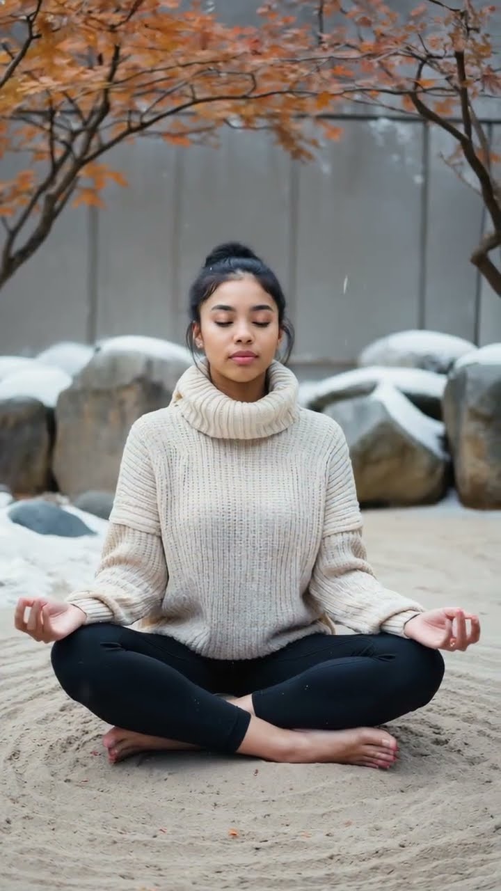 🌲 Zen Christmas morning vibes 💚 Peaceful holiday ambience #Shorts