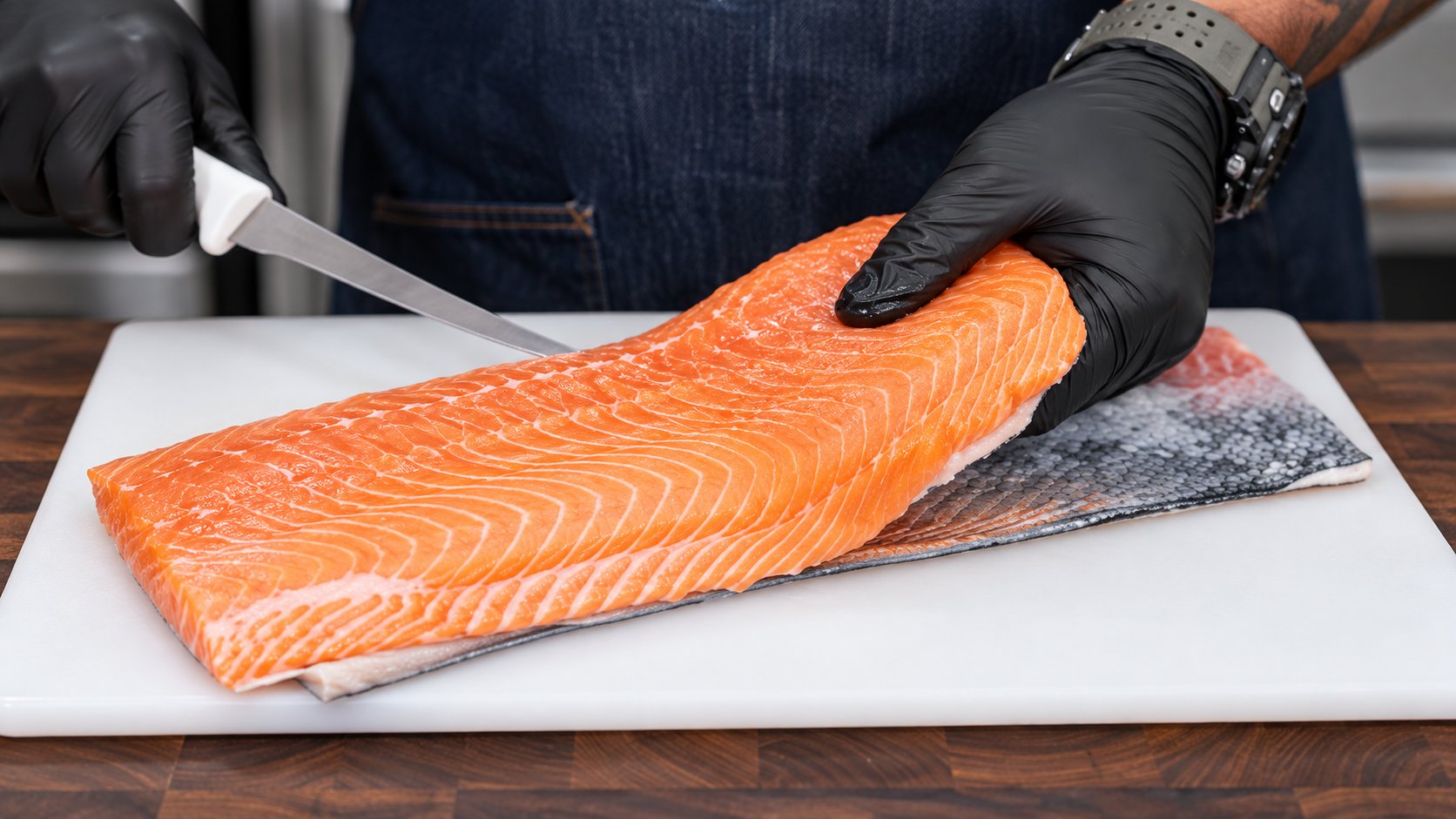 Four-minute flip for air fryer fish