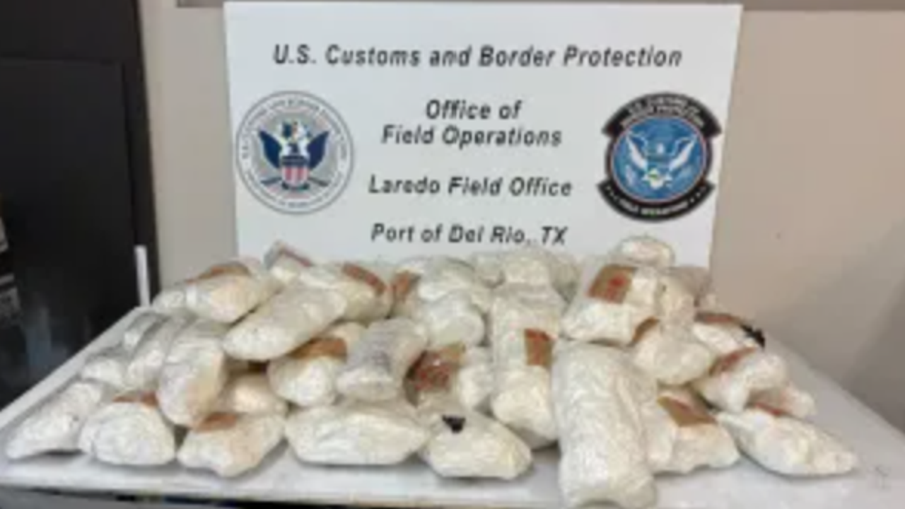 More than 60 pounds of meth discovered hidden in van at Del Rio ...